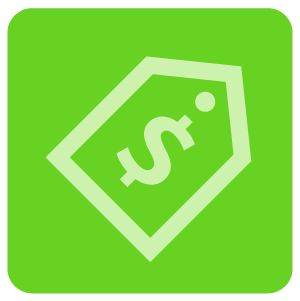 Icon for pricing